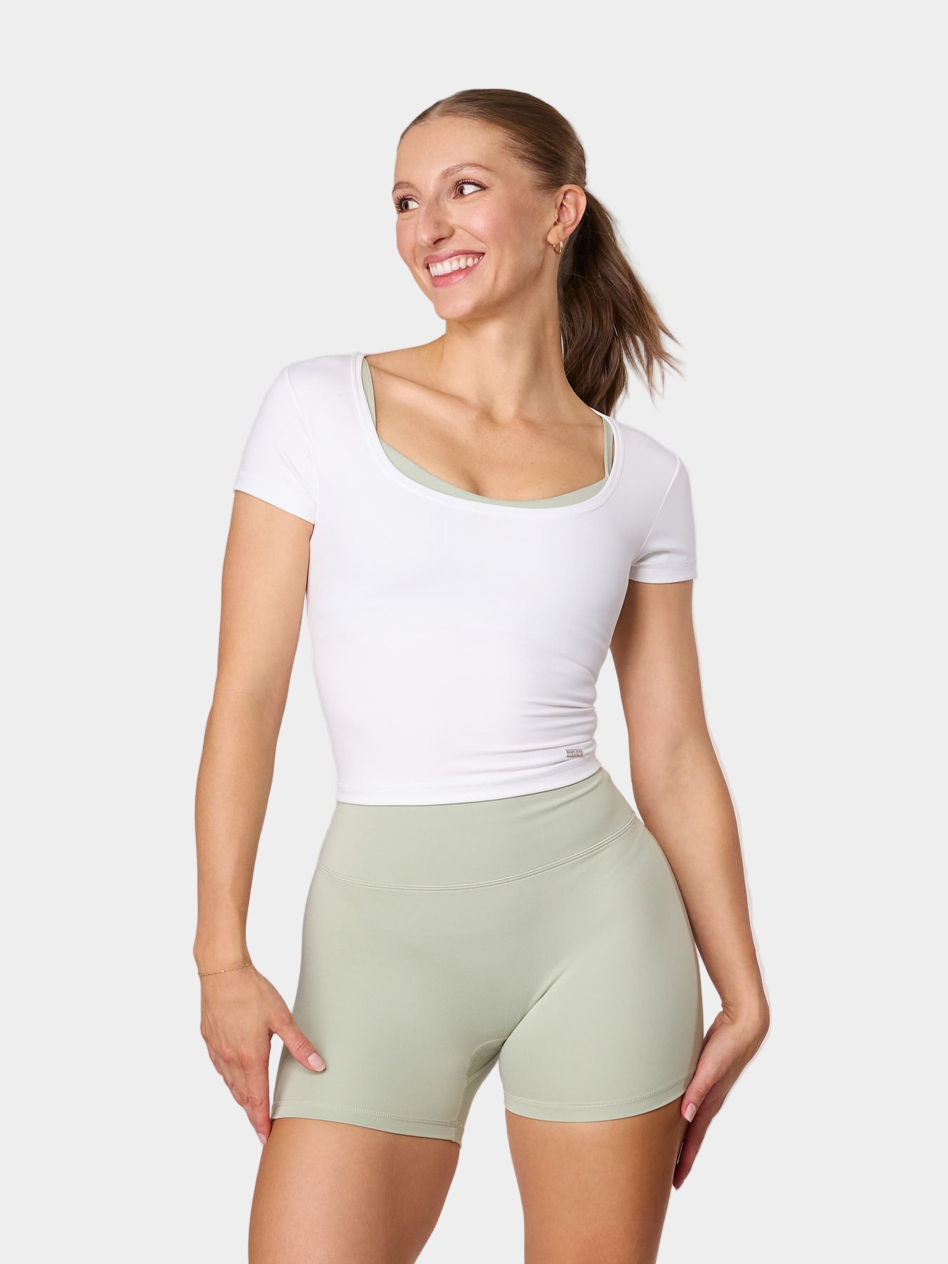 Cropped Tee